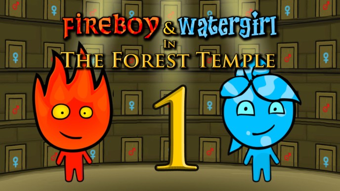 Ogień i Woda w leśnej świątyni (Fireboy & Watergirl)